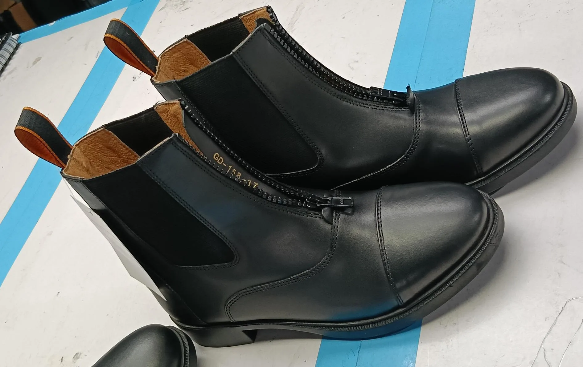 Boots black leather — Equestrian goods sourced from India by Straight to Source