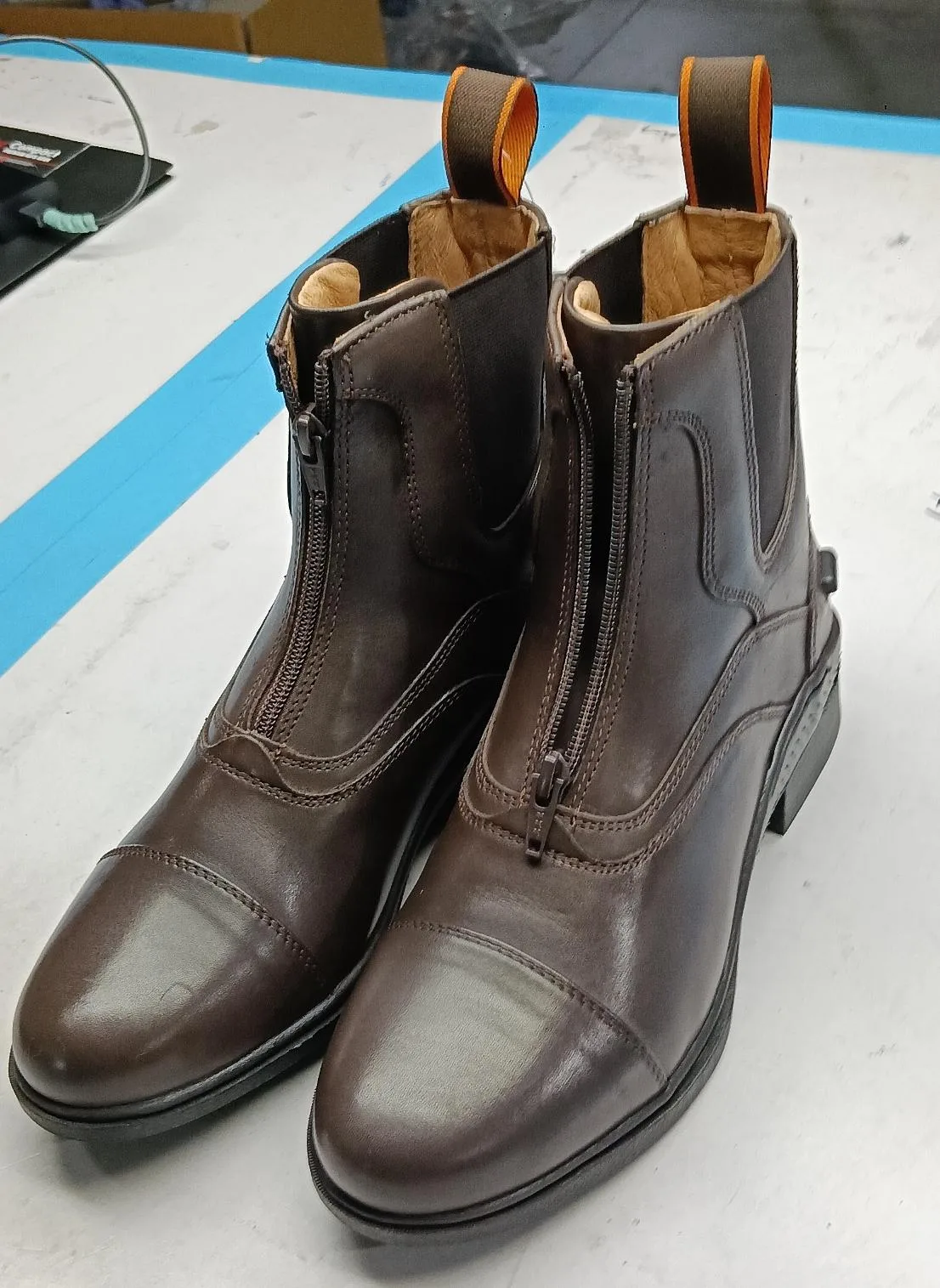 Boots brown leather — Equestrian goods sourced from India by Straight to Source