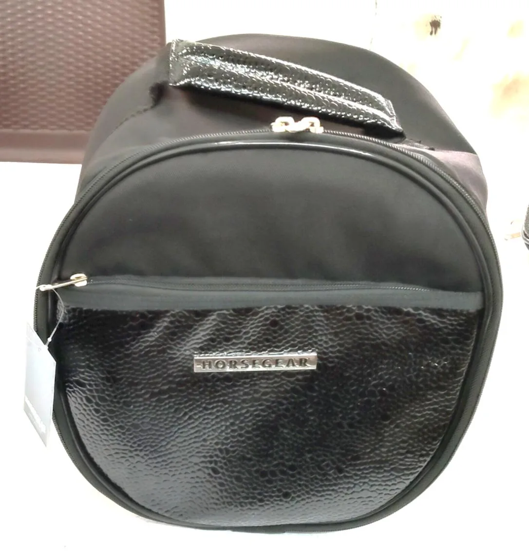 Leather pouch black — Equestrian goods sourced from India by Straight to Source