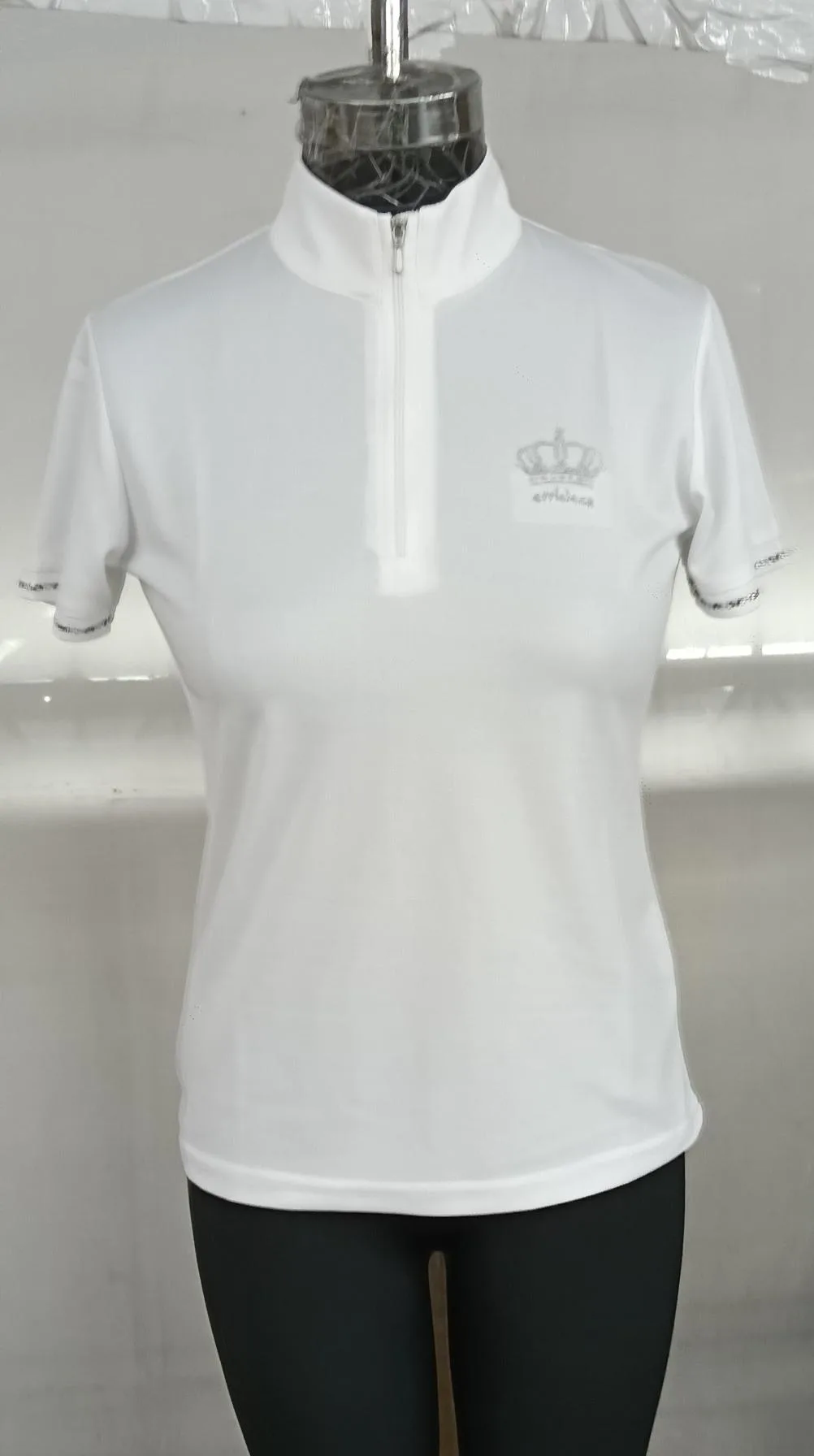 Shirt white polyester — Equestrian goods sourced from India by Straight to Source