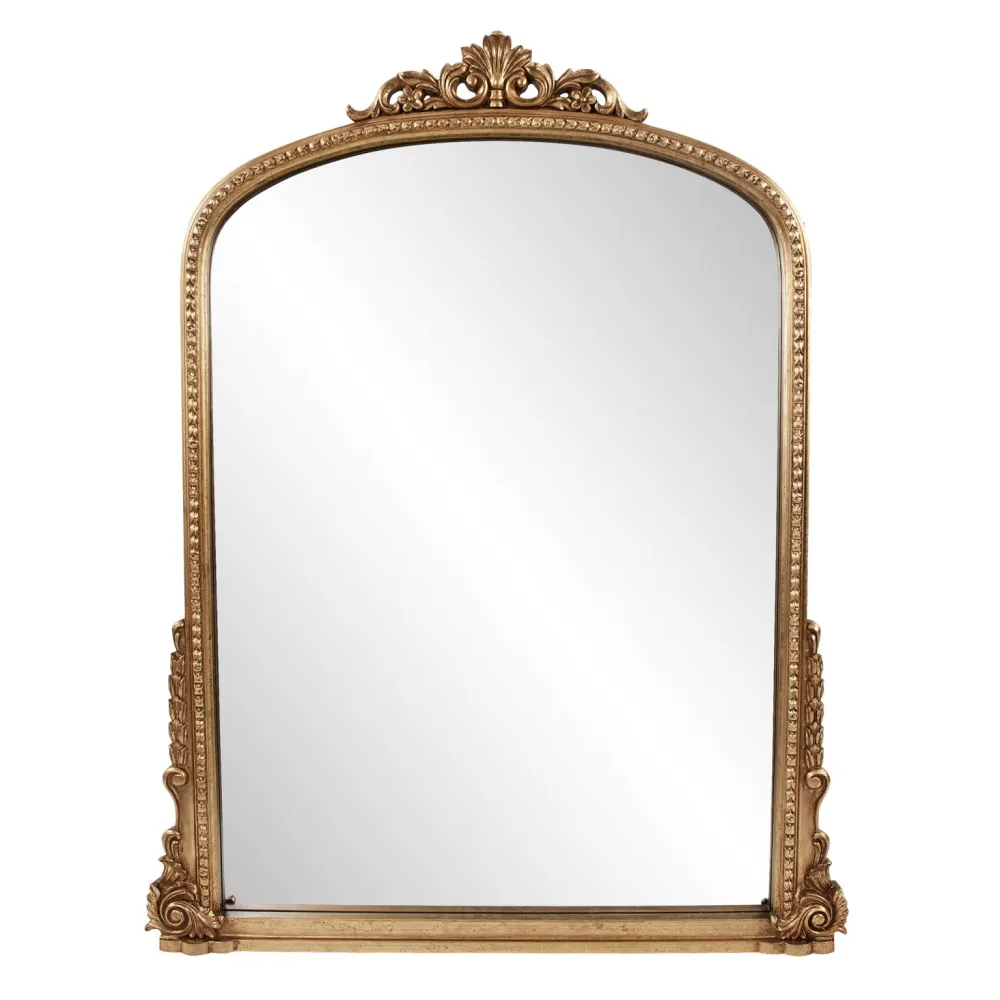 Gold framed mirror — Furniture sourced from India by Straight to Source