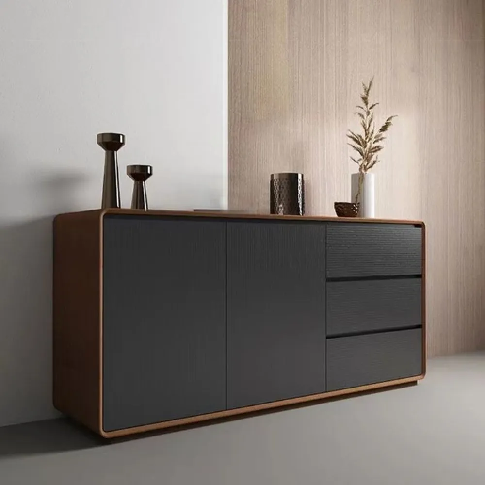 Modern entertainment unit dark wood — Furniture sourced from India by Straight to Source