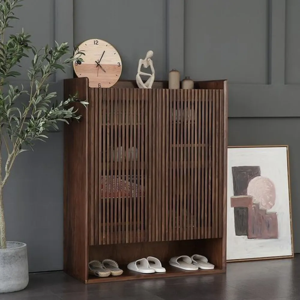 Modern wooden bookshelf polished — Furniture sourced from India by Straight to Source