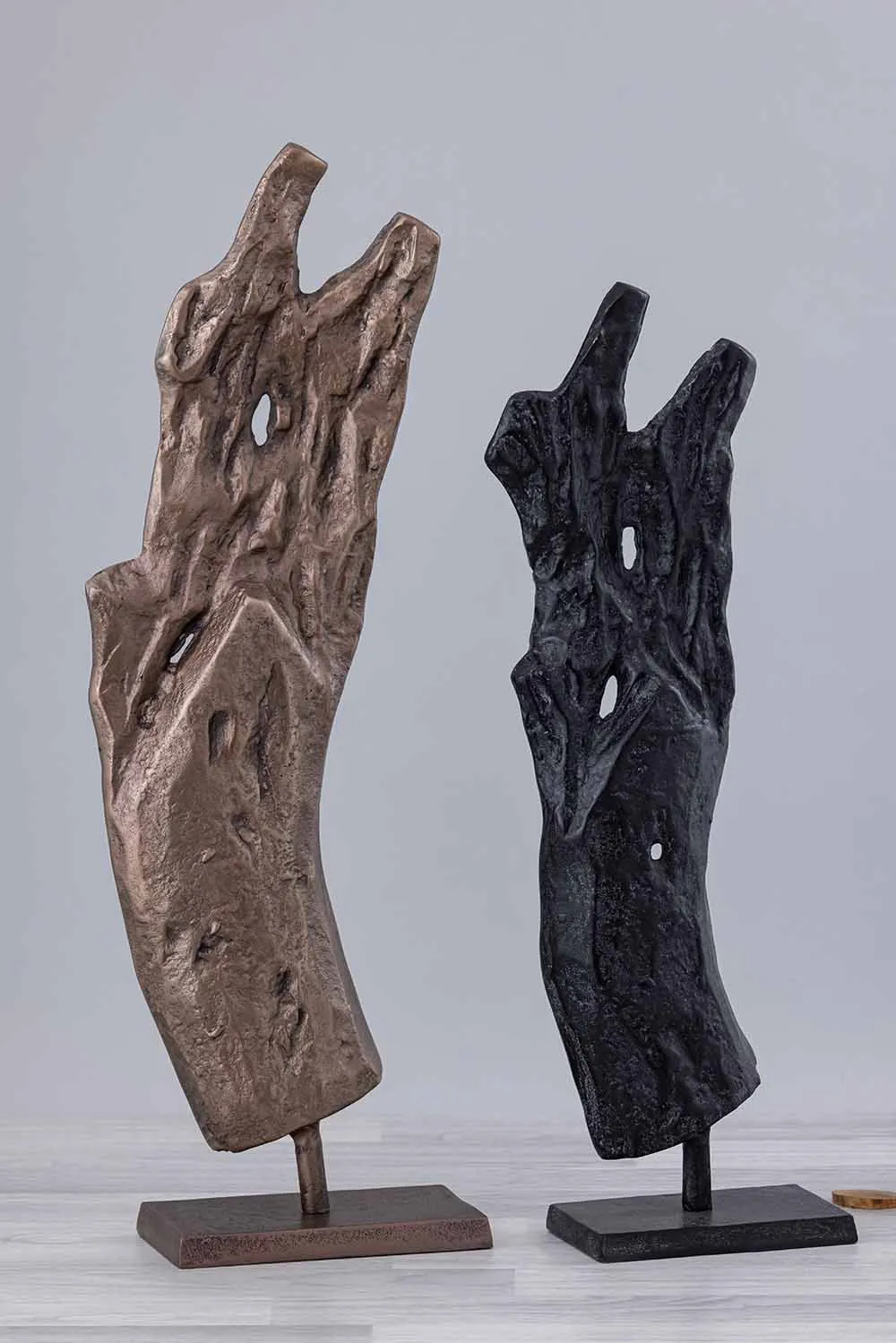 Abstract art sculptures metal — Gift Items sourced from India by Straight to Source