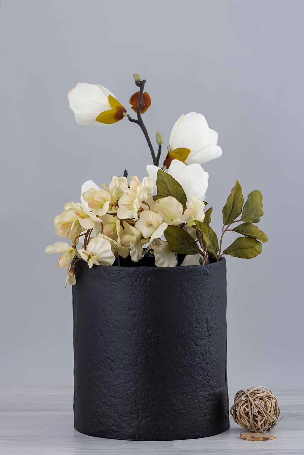 Black vase modern — Gift Items sourced from India by Straight to Source