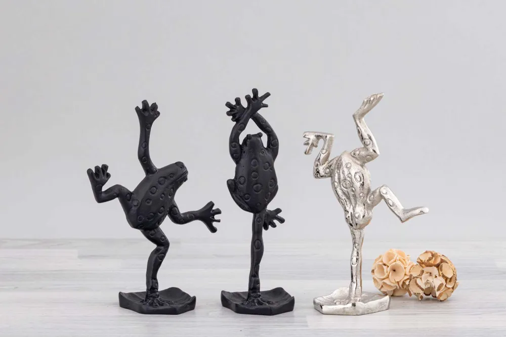 Decorative figurine metallic modern — Gift Items sourced from India by Straight to Source