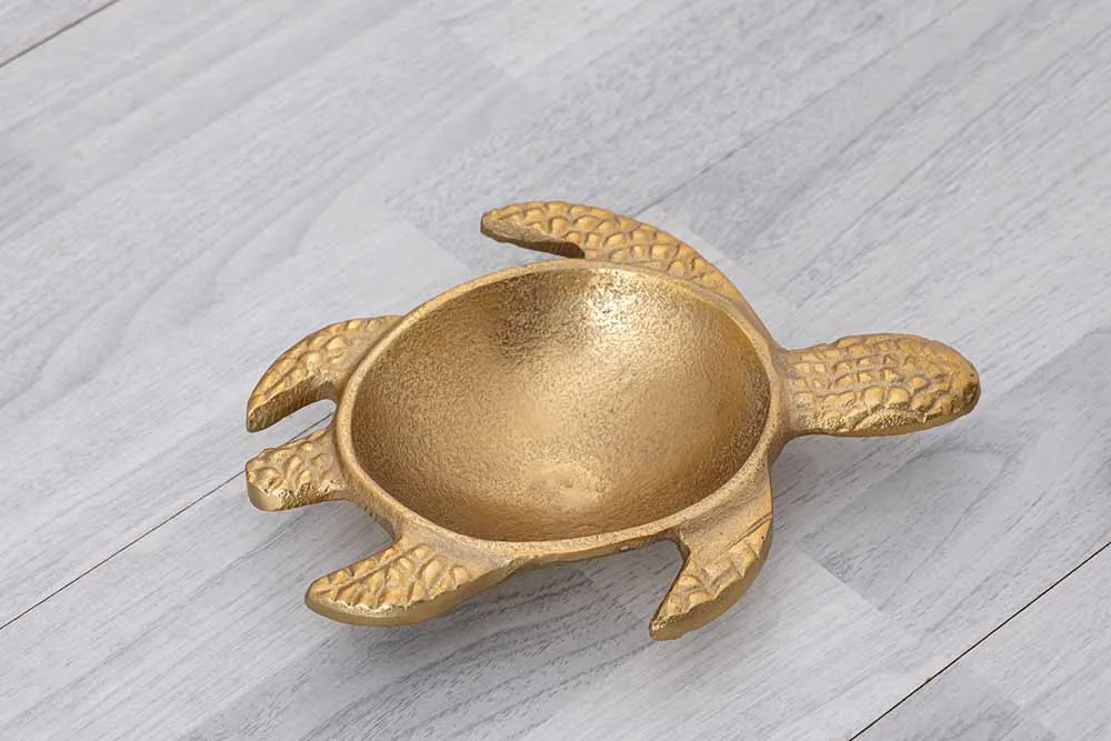 Gold bowl shell — Gift Items sourced from India by Straight to Source