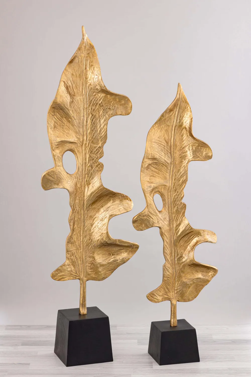 Gold sculpture modern artwork — Gift Items sourced from India by Straight to Source