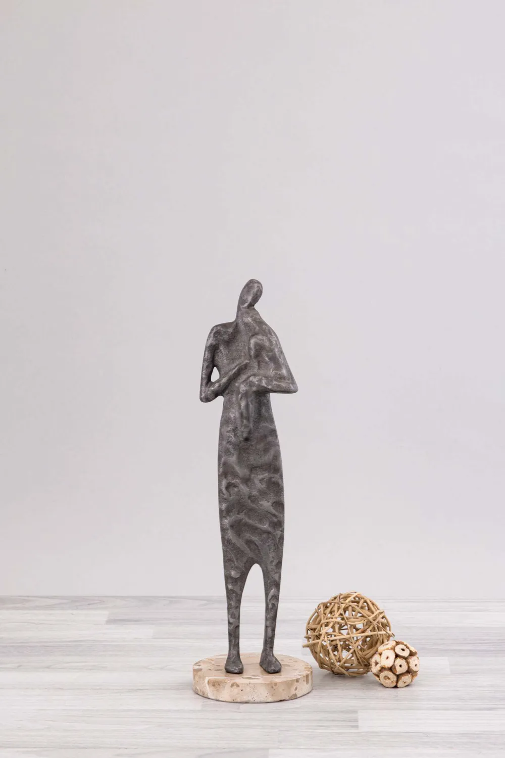 Metal sculpture figure marble — Gift Items sourced from India by Straight to Source