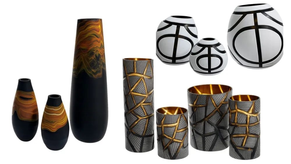 Ceramic vase modern — Glass sourced from India by Straight to Source