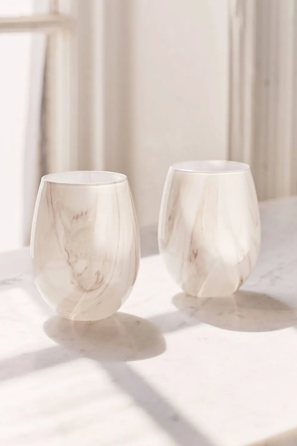 Marble vase marbled — Glass sourced from India by Straight to Source