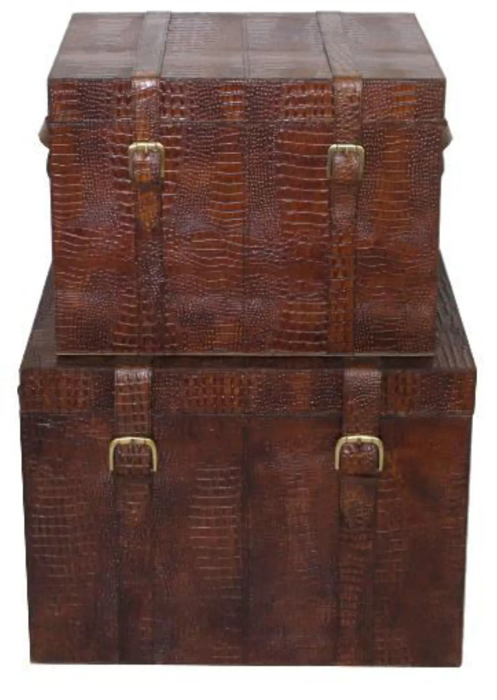 Antique chest brown — Leather sourced from India by Straight to Source