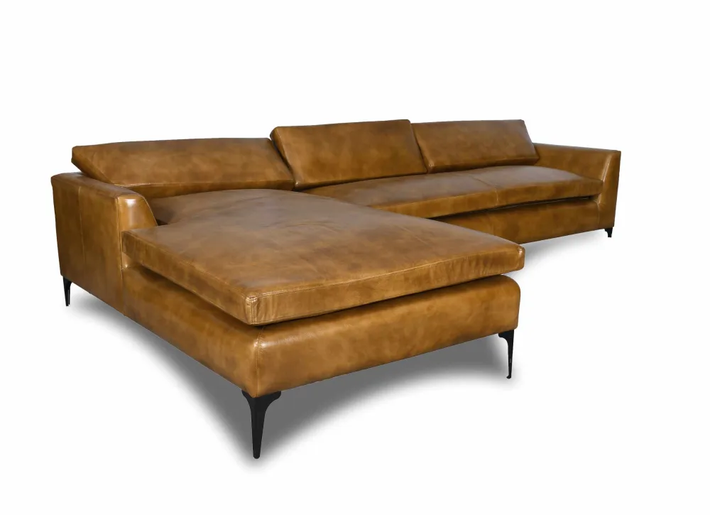 Brown sofa leather brown sofa brown leather couch brown leather sofa — Leather sourced from India by Straight to Source