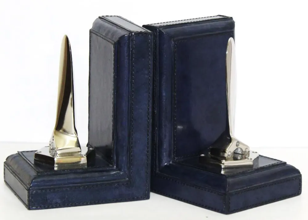 Leather cigar case blue — Leather sourced from India by Straight to Source