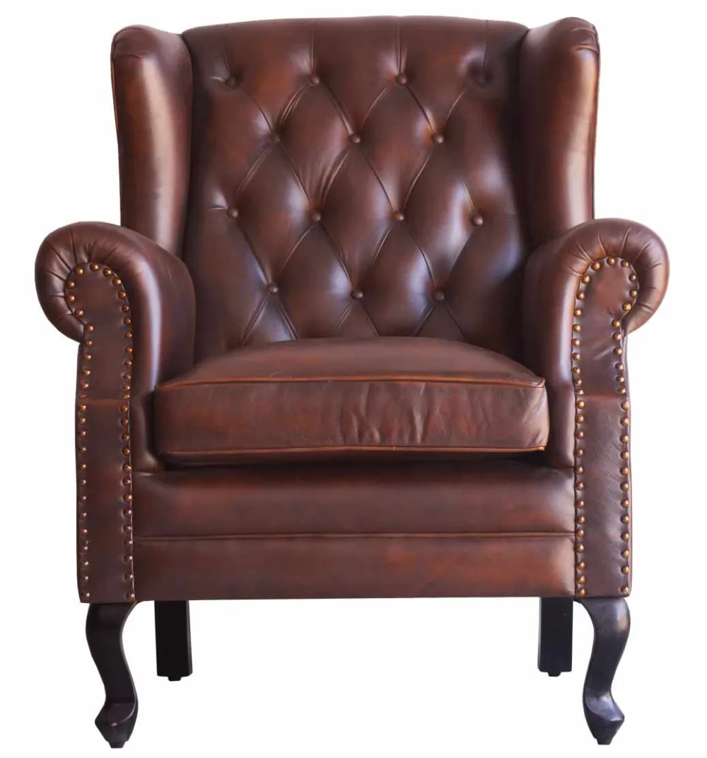 Leather furniture brown — Leather sourced from India by Straight to Source