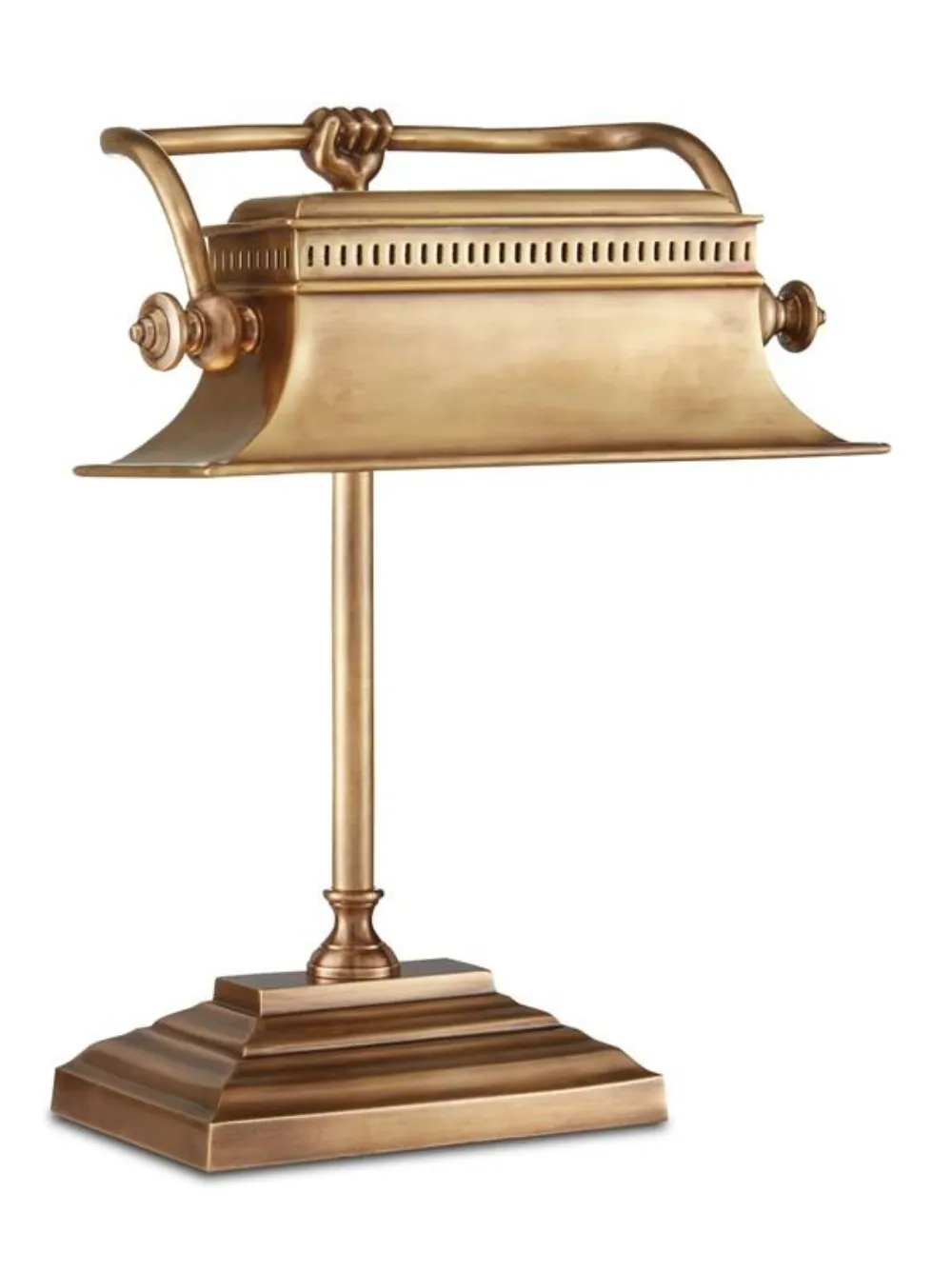 Bronze desk lamp — Lighting sourced from India by Straight to Source