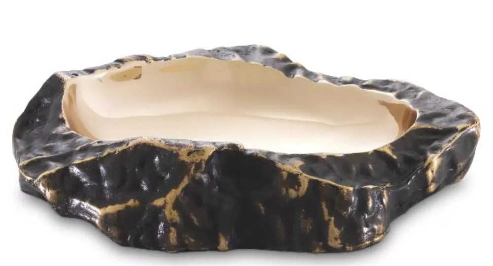 Ceramic bowl marble — Lighting sourced from India by Straight to Source