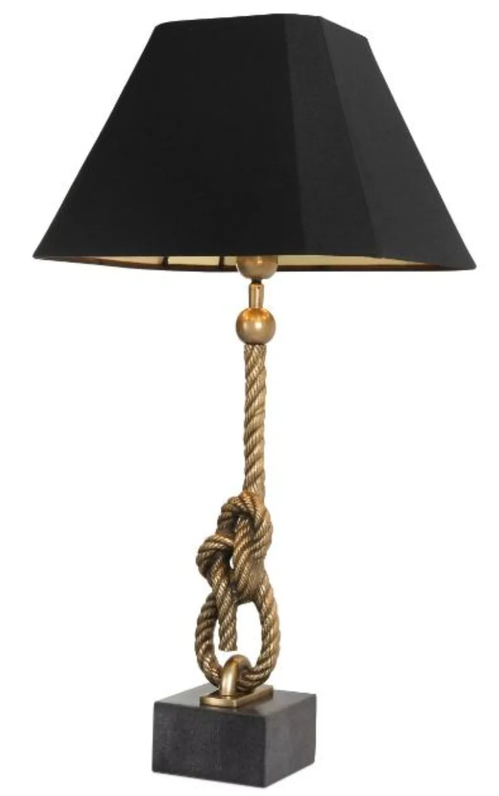 Lamp brass black — Lighting sourced from India by Straight to Source