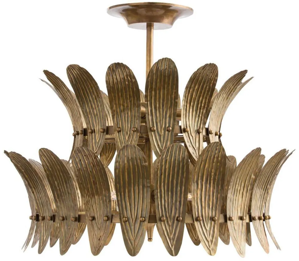 Lamp chandelier brass glass — Lighting sourced from India by Straight to Source