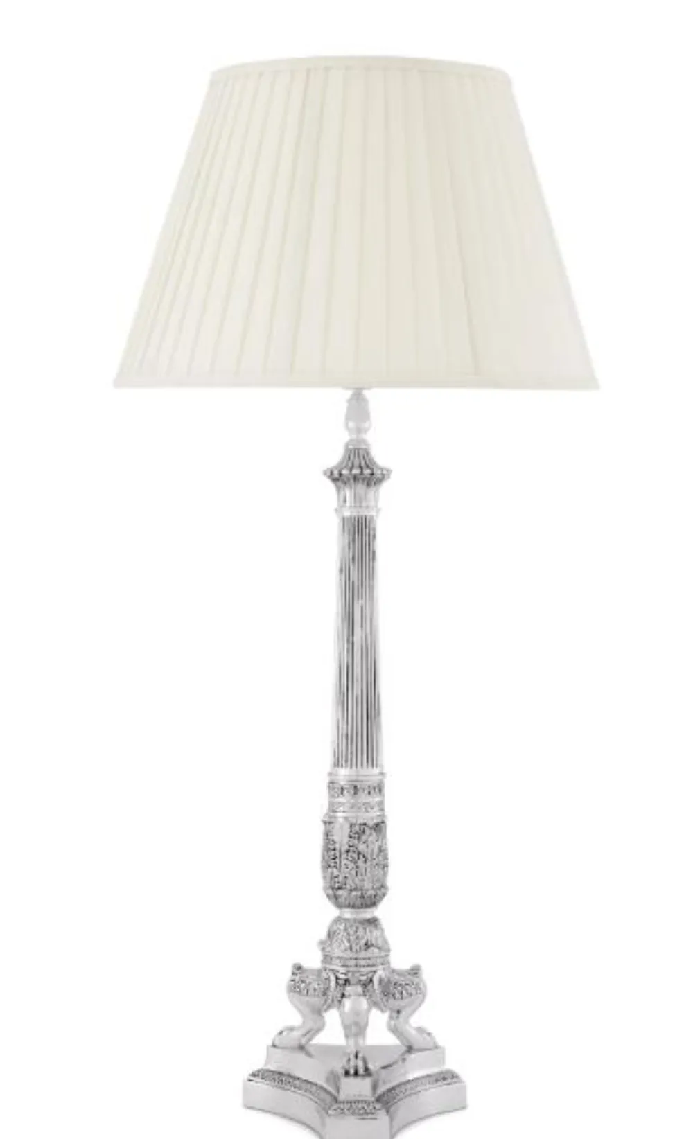 Lamp ornate lampstand — Lighting sourced from India by Straight to Source