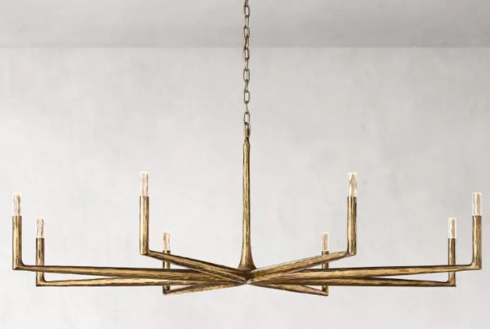 Lamp suspension brass industrial — Lighting sourced from India by Straight to Source
