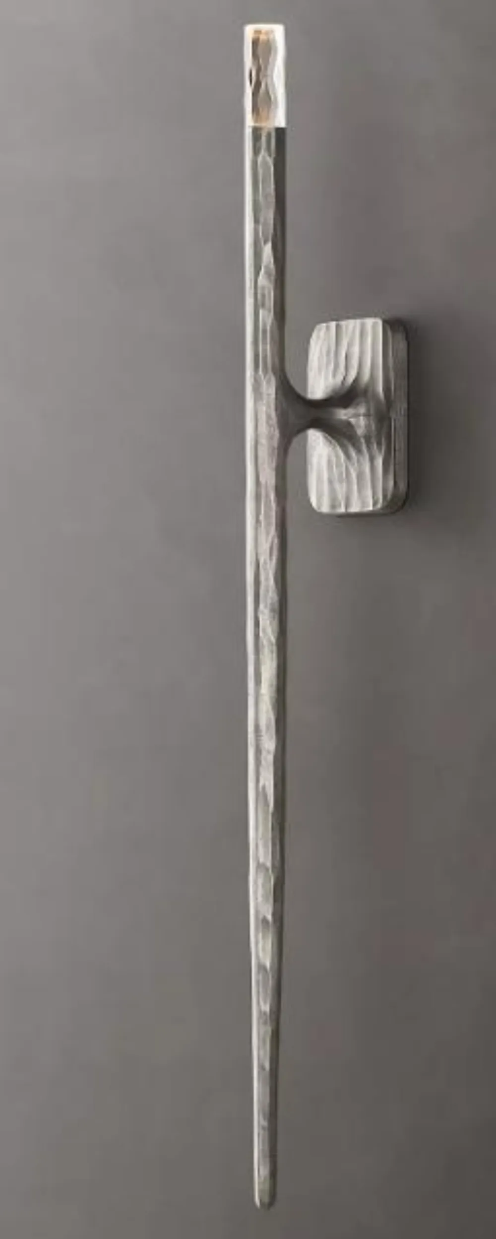 Modern wooden handle black — Lighting sourced from India by Straight to Source