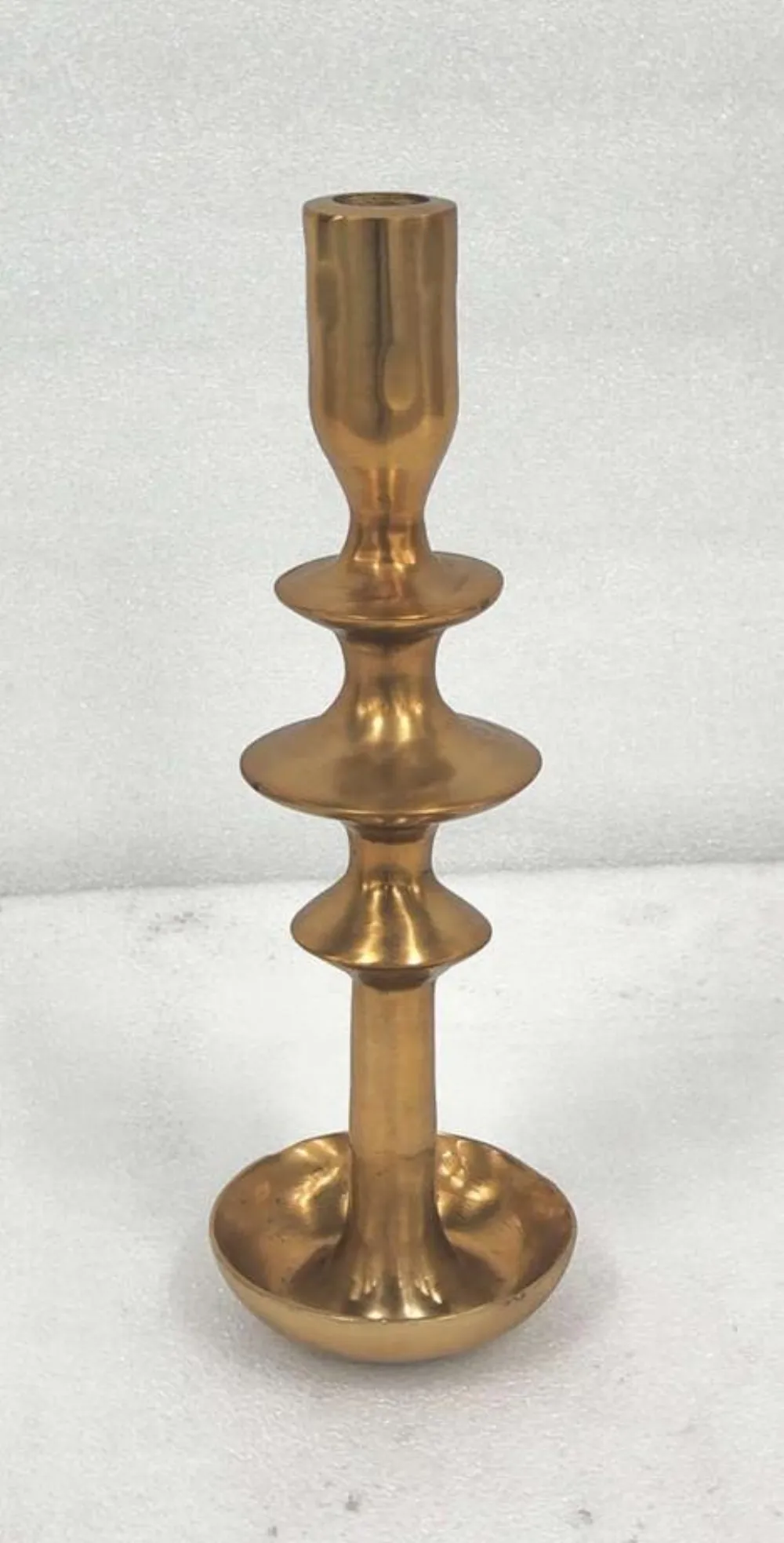 Candle holder brass antique — Metalware sourced from India by Straight to Source