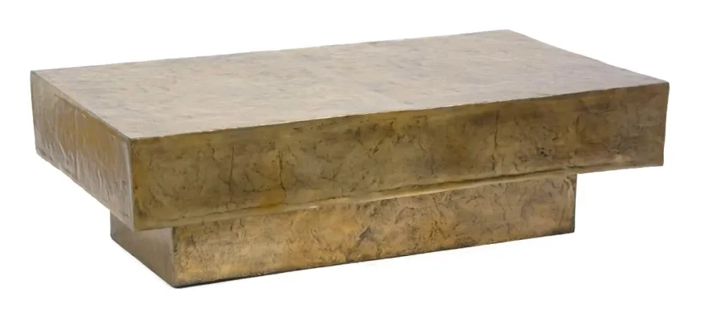 Marble rectangular coffee table stone — Metalware sourced from India by Straight to Source