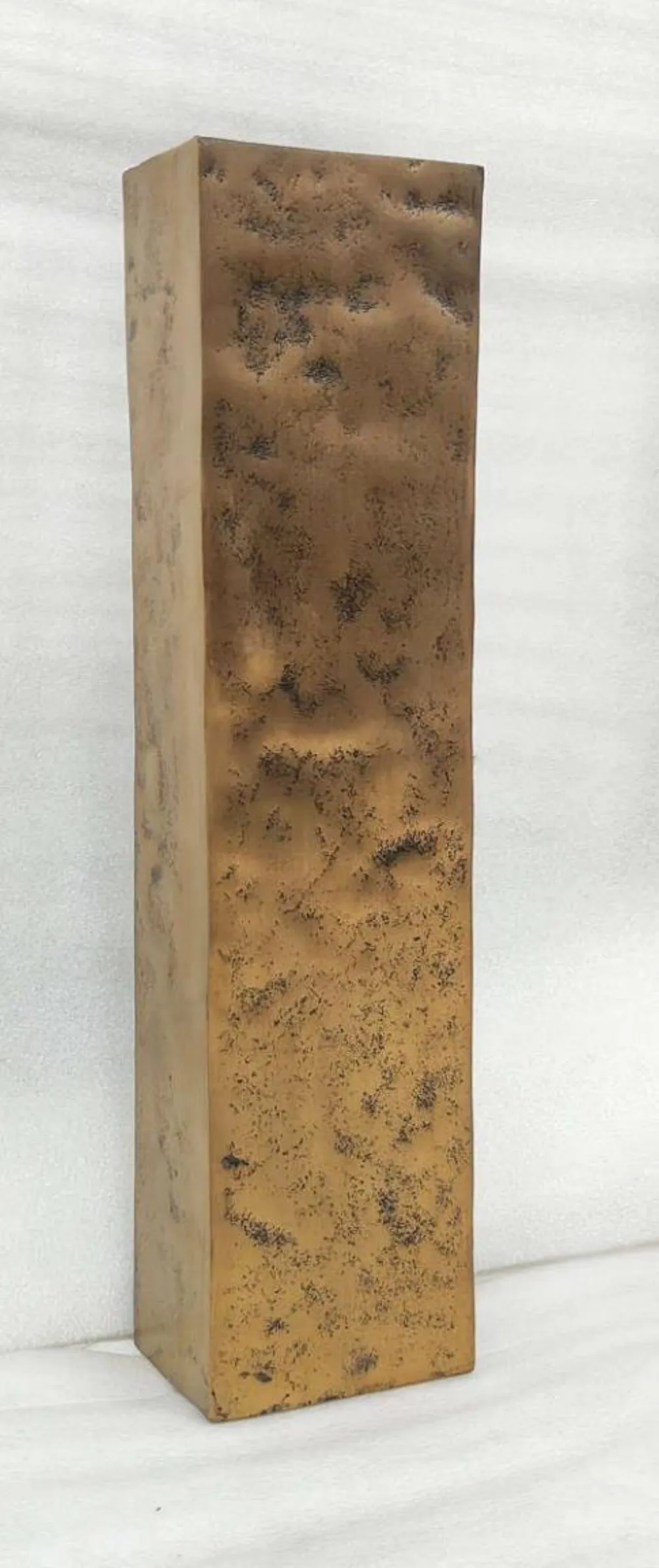Modern stone block — Metalware sourced from India by Straight to Source
