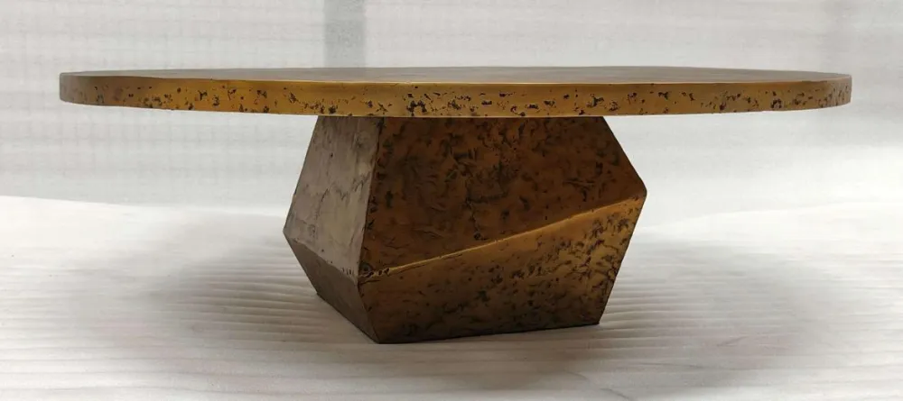 Modern table copper — Metalware sourced from India by Straight to Source