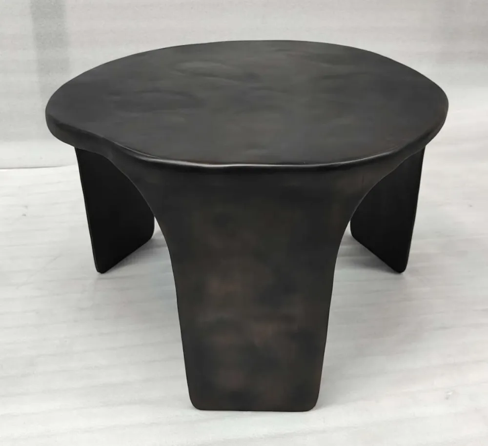 Modern table leather — Metalware sourced from India by Straight to Source