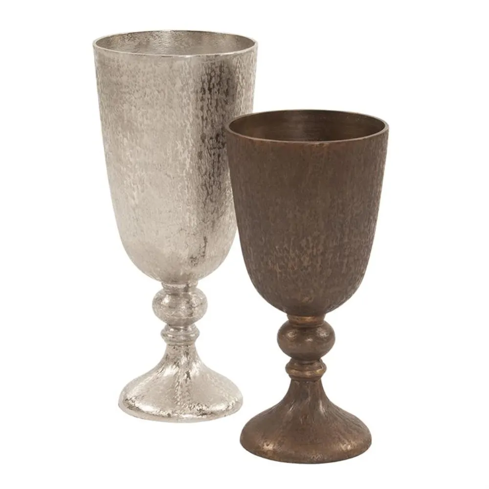 Silver goblet brass goblet traditional — Metalware sourced from India by Straight to Source