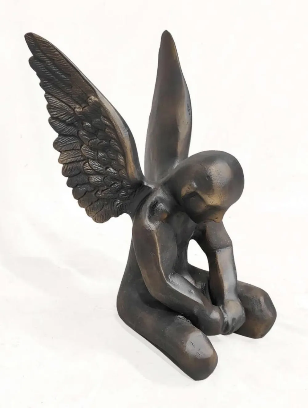 Statue angel copper — Metalware sourced from India by Straight to Source