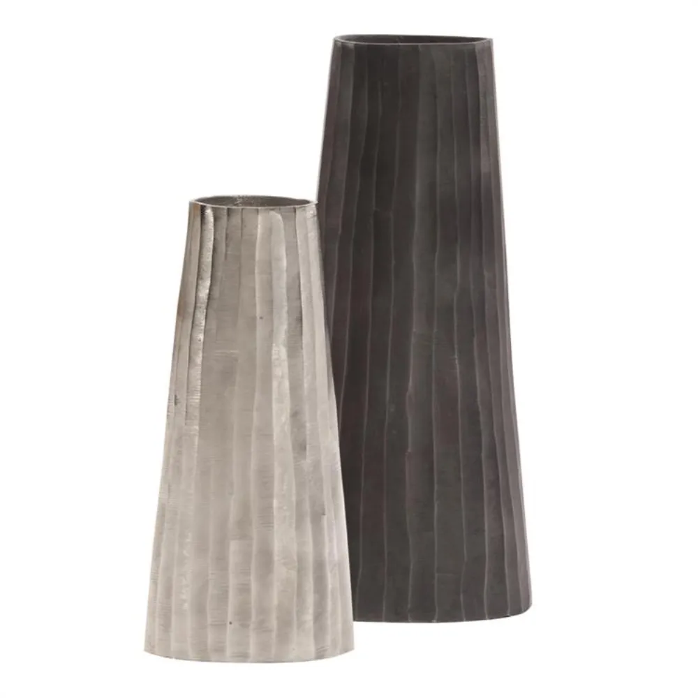 Vase black modern — Metalware sourced from India by Straight to Source