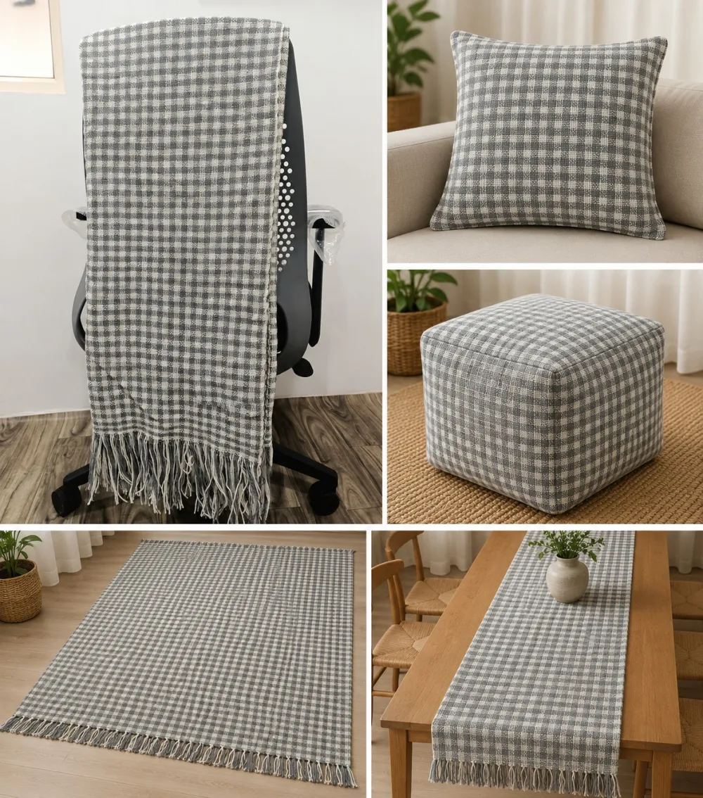 Throw rug tie dye — Soft Furnishings sourced from India by Straight to Source