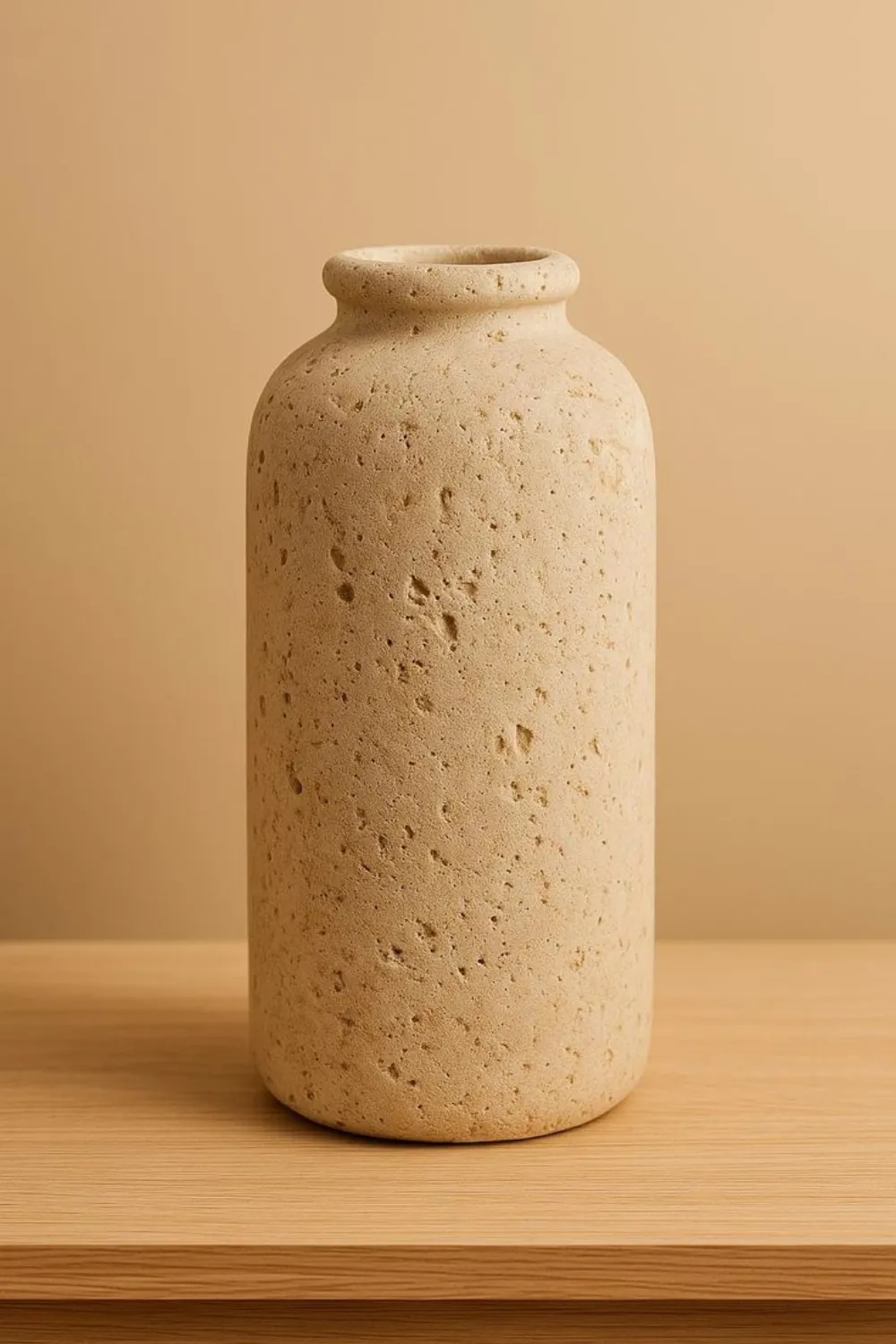 Ceramic vase beige — Stone & Marble sourced from India by Straight to Source