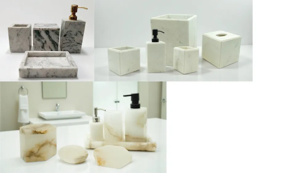 Marble sink granite vanity modern bathroom design — Stone & Marble sourced from India by Straight to Source