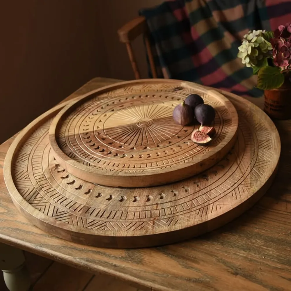Wooden circular board game set — Wood Products sourced from India by Straight to Source