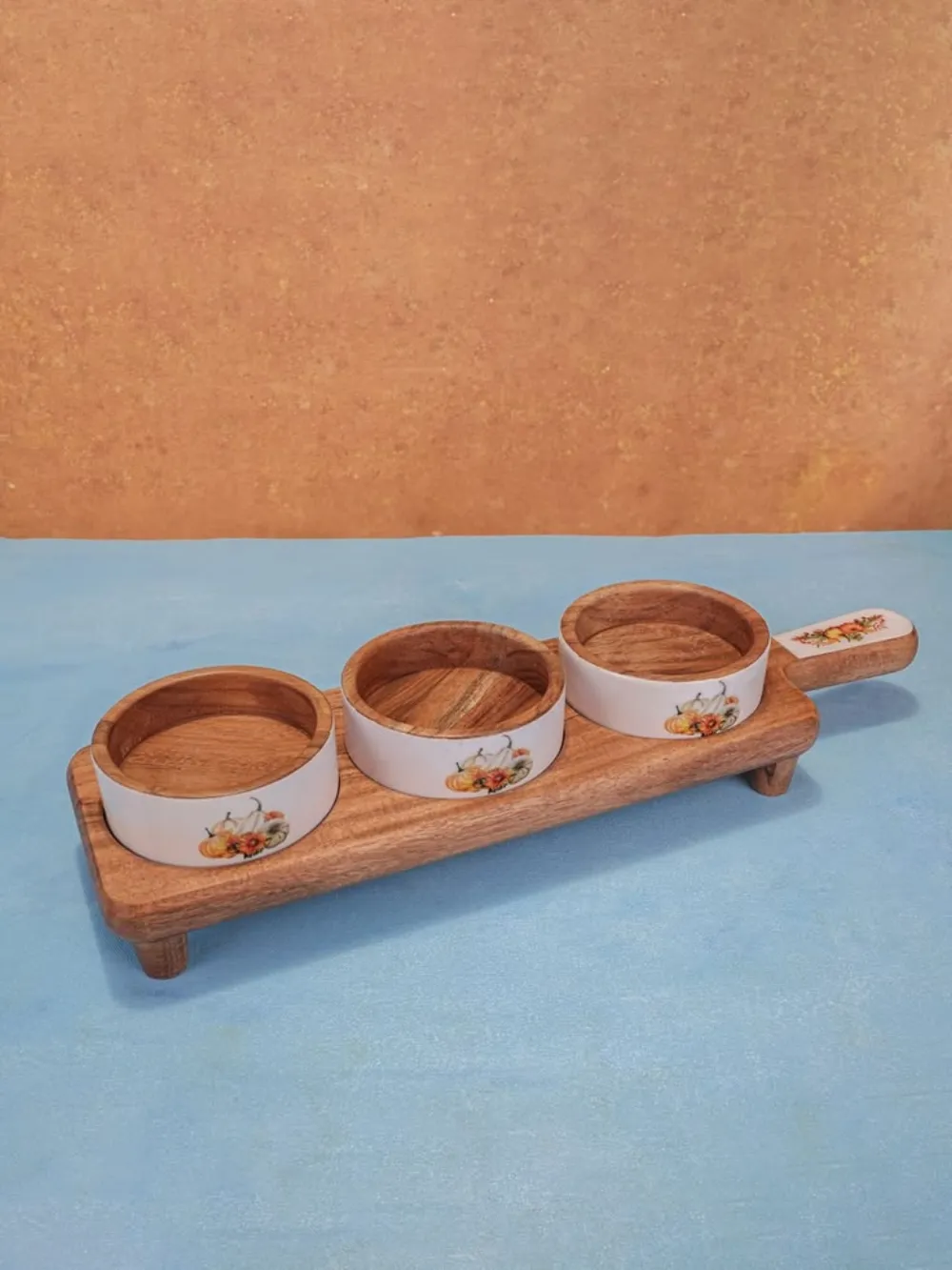 Wooden tray brown — Wood Products sourced from India by Straight to Source